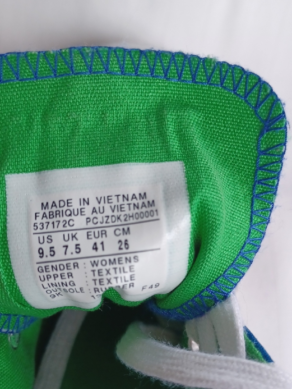 Converse X Marimekko Collab 2013 Special Edition All Star Dot Sneakers- Sz. 9.5 - Picture 11 of 16